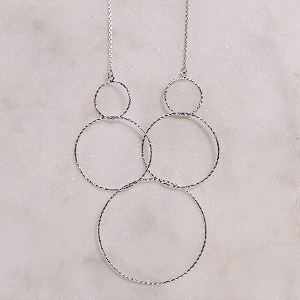 Circled Statement Necklace