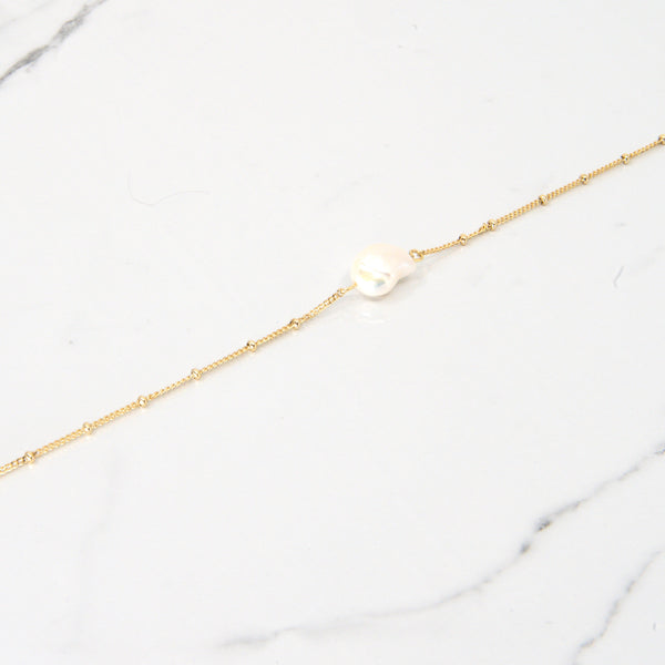 Pearl Gold Vermeil Bracelet