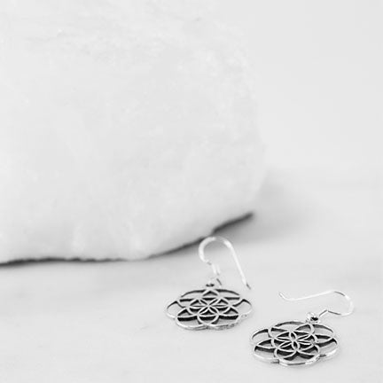 Flower Circle Dangles