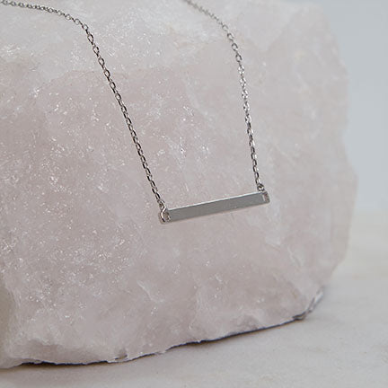 Horizontal Bar Necklace