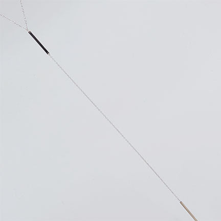 Plain Bar Lariat Necklace