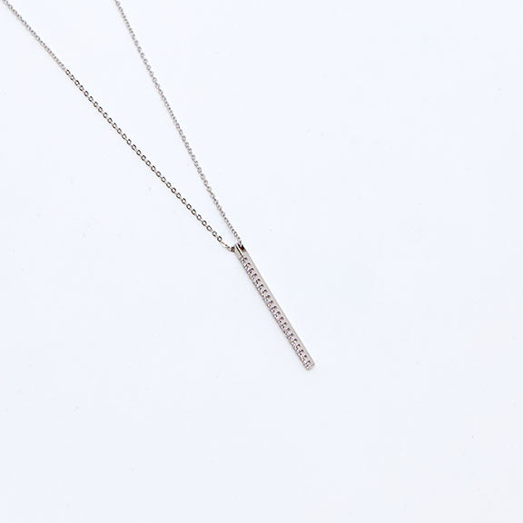 Sparkly Needle Necklace