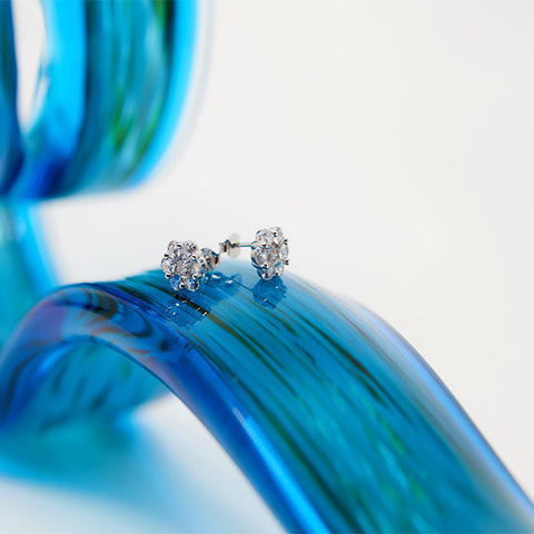 Floral Sparkle Earrings