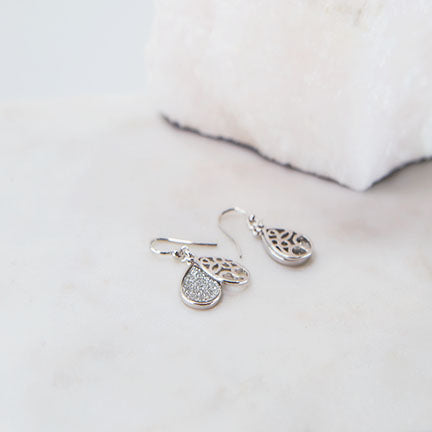 Tearshape Stardust Dangles