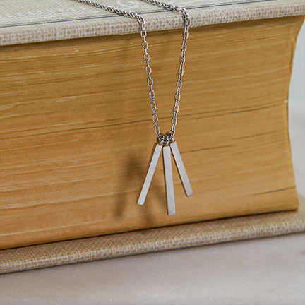 Triple Bars Necklace