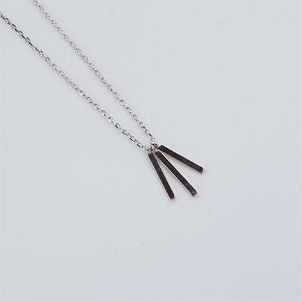 Triple Bars Necklace