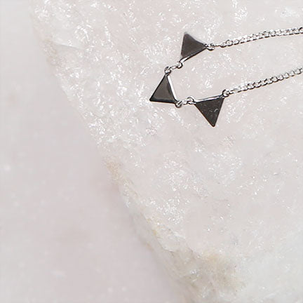 Triple Triangle Bracelet