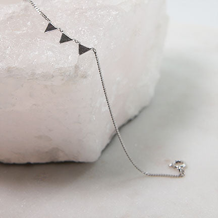 Triple Triangle Bracelet