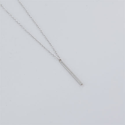 Vertical Bar String Necklace