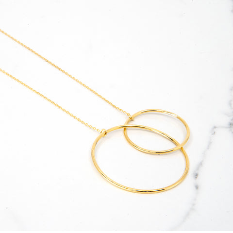Forever Binding Ring Necklace