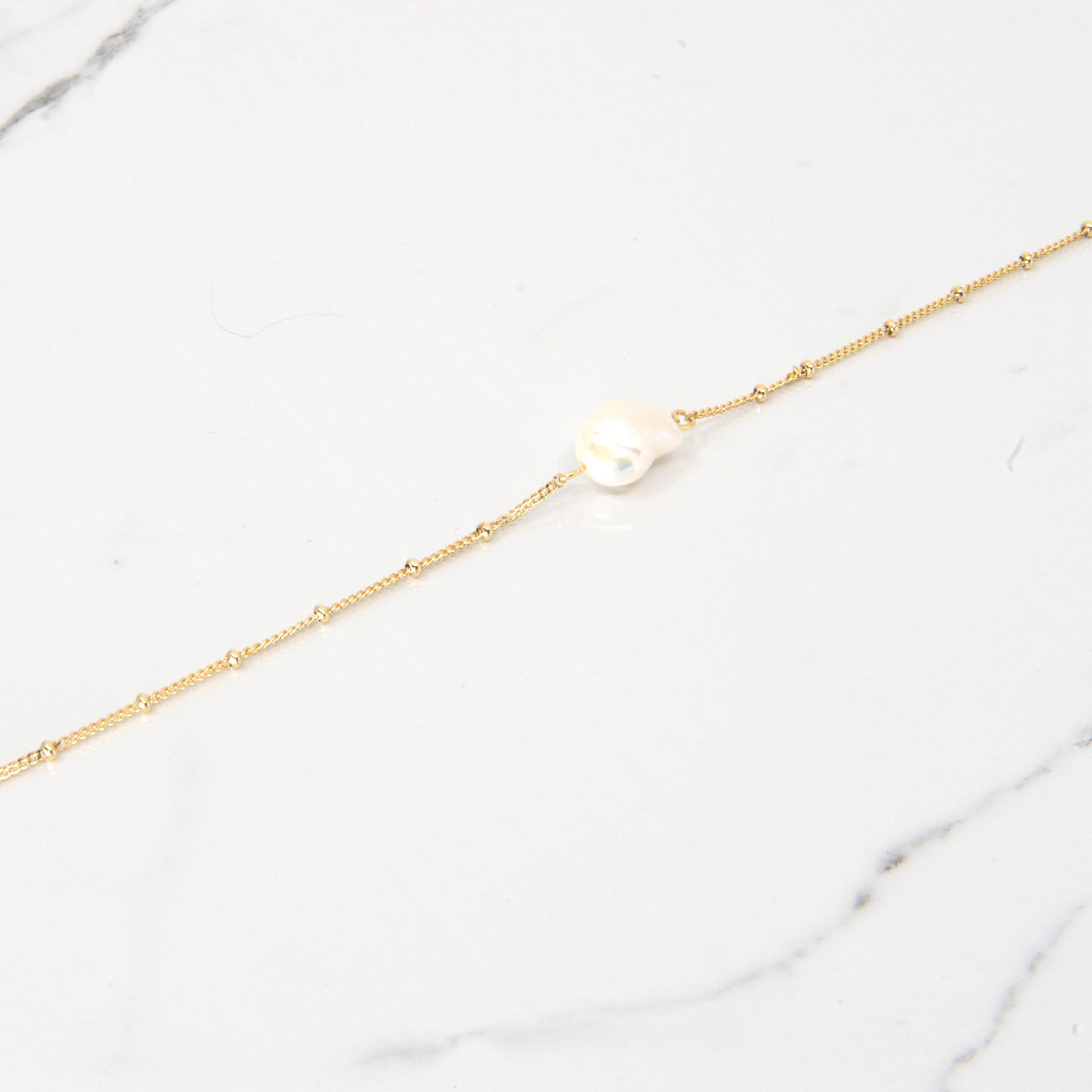 Pearl Gold Vermeil Bracelet