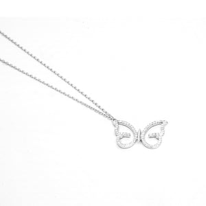 Butterfly Studded Necklace